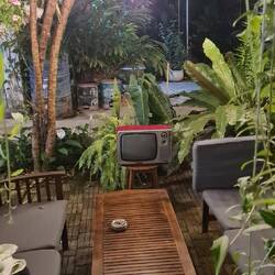 netter Außenbereich