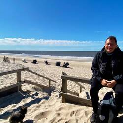 Am Strand vor der Sansibar