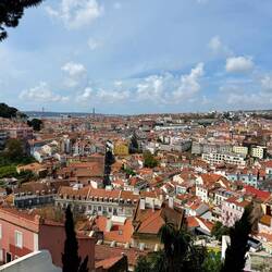 Ausblick auf Lissabon