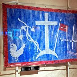 Chalkidiki Flagge im Krieg
