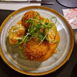 Kürbis Arancini. Mega lecker 🤤