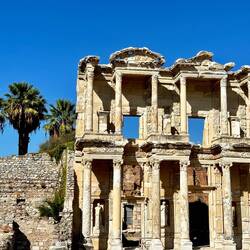 Ephesus library facade