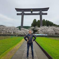 Le grand Tori de Kumano Hongū Taisha!