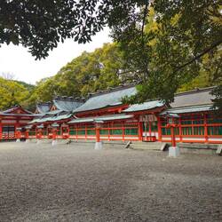 À Shingu, visite du 2ème des trois sanctuaires shinto du Kumano: Kumano Hayatama Taisha