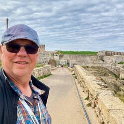 Die Festungsinsel mit dem Leuchtturm ist abgeriegelt