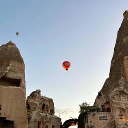 Early start required as the hot air balloons start to rise