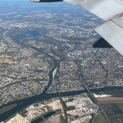 Anflug Paris