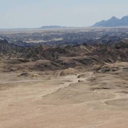 Reputed to look like a moon landscape