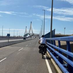 Also Beine in die Hand und schnell drüber...