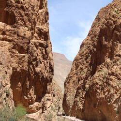 Bis zu 300m hohe Felswände