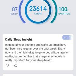 My step count today. Jaymes was 4000 higher though we walked together🤷‍♀️