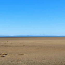 The hills of The Lakes from Pilling sands.