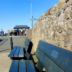 Debbie, I said 'hello' to the bench for you. 😘