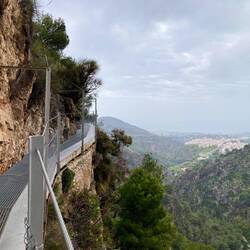 Jetzt wird's einfach, aber nur für ein kurzes Stück