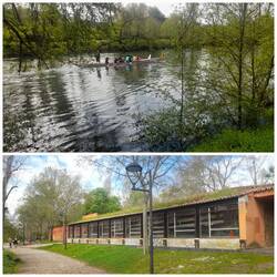 Plasencia - am Rio Jerte - hat auch einen Kanuklub 😉