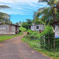 This is the village where the women we picked up live.