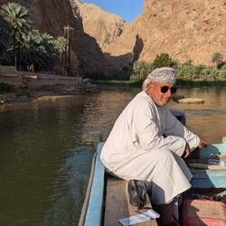 Früh morgens am Wadi Shab
