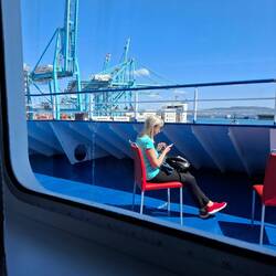 Und schon ist der Stuhl besetzt... 😎