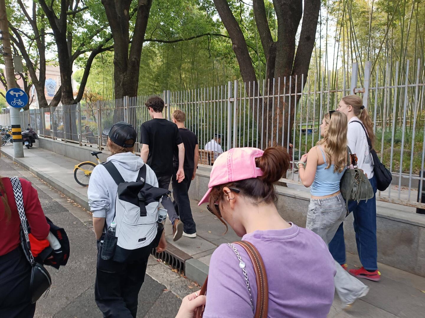 Auf dem Weg zur Altstadt
