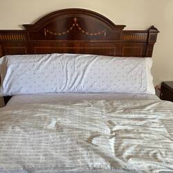 A typical Spanish pillow for two
