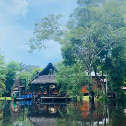 Unsere Lodge im Amazonas