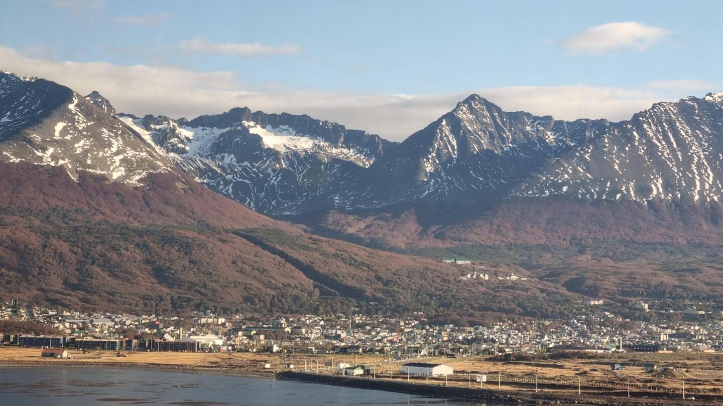 Ushuaia from the airport