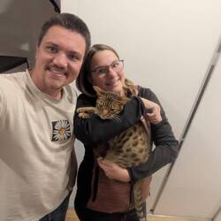 Stella hatte keine Lust auf ein Abschiedsselfie ;).