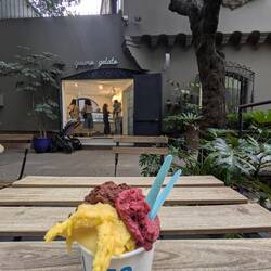 Gutes Glace darf natürlich nicht fehlen.