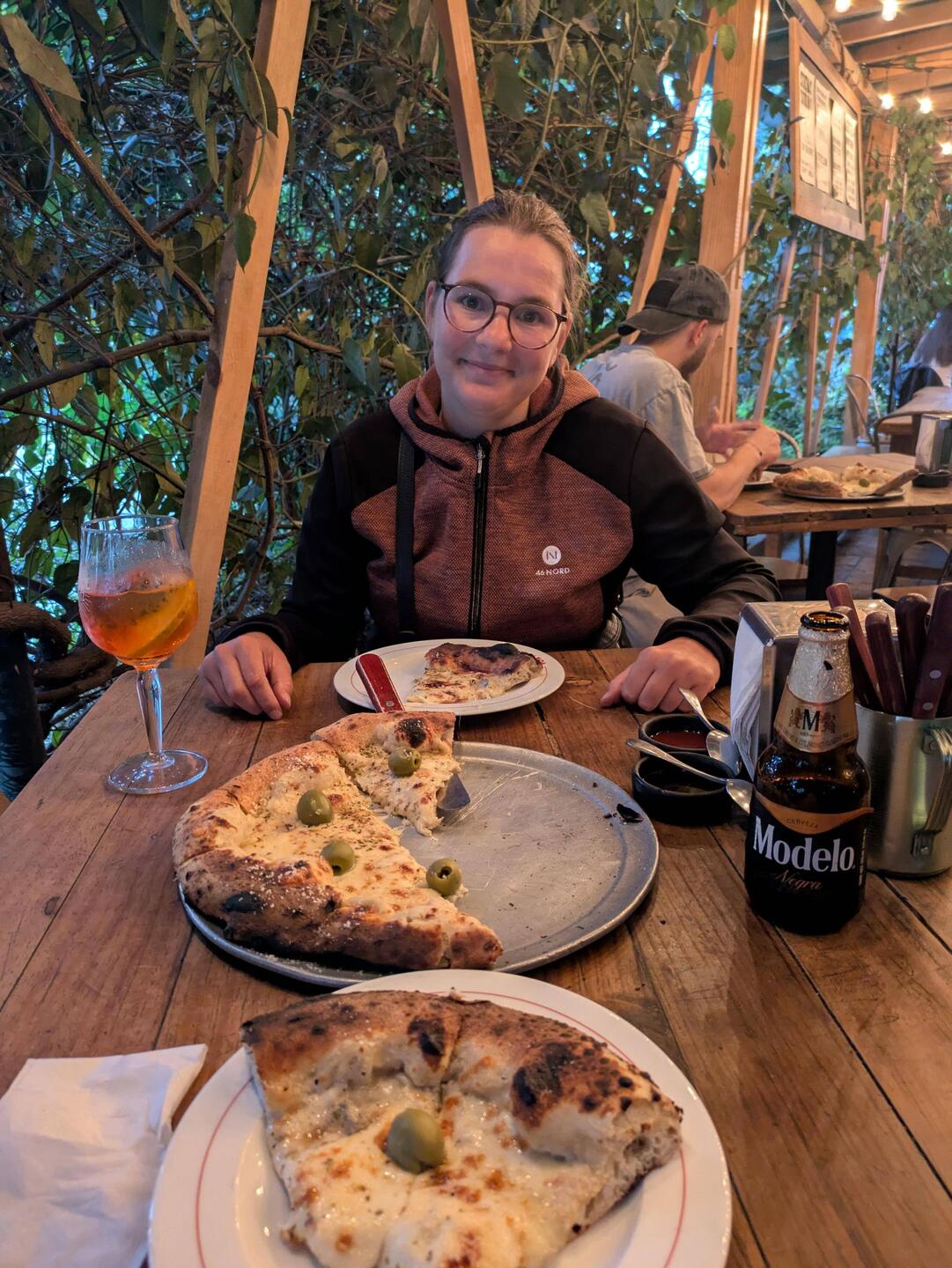 Pizza und Aperol da lacht das Herz!!!