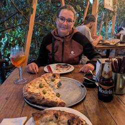 Pizza und Aperol da lacht das Herz!!!