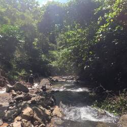 Some mini-falls along the way.