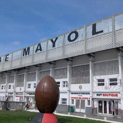 The rugby stadium. It's big here. Also the site of one of Bob Marley's last concerts