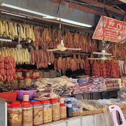 Food hanging out in the heat...it was smelly !