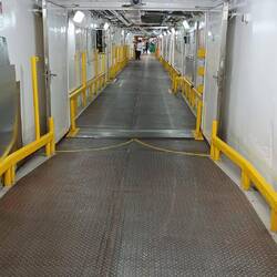 B deck corridor
