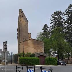Nell tower (clocher) of the Monolithic Church in Saint-Émilion, France
