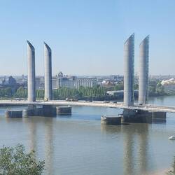 Pont Jacques Chaban Delmas vertical Lift Bridge