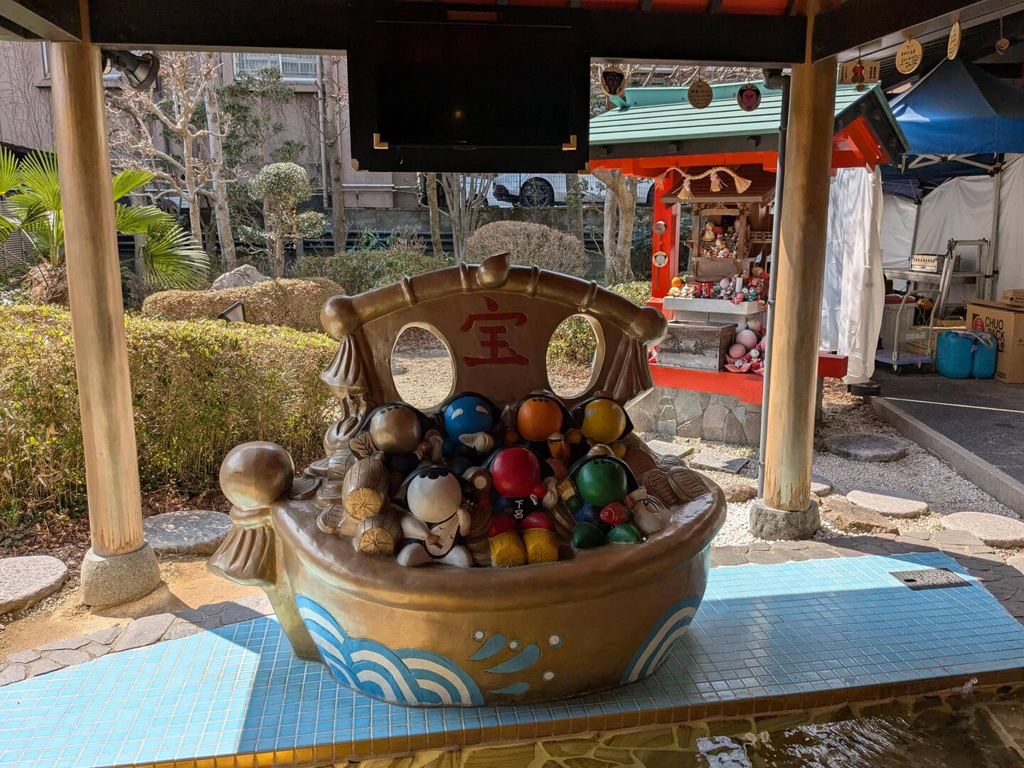 Sarubobo x 7 divinités du bonheur