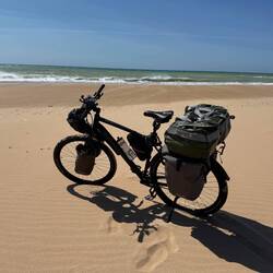 Kurzer Abstecher am Strand