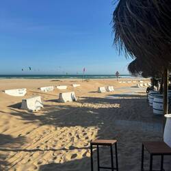 Angekommen in Zahora, hier wird der Abend in der Strandbar Ohana ausklingen gelassen