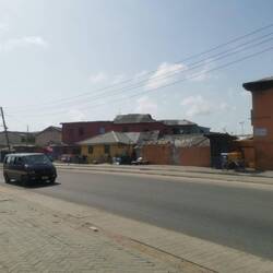 Einige britische Kolonialbauten sieht man in dem ältesten Viertel Accras noch