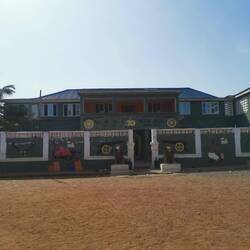 Der "Palast" des Chefs der Gemeinde Jamestown