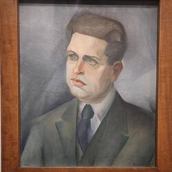 Oswald de Andrade, a prominent Brazilian poet and writer, who was also Tarsila do Amaral's husband