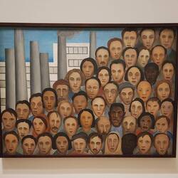 Operários (Workers) by Tarsila do Amaral