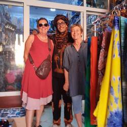 Mit dem hab ich Preis verhandelt für Schuhe