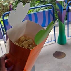 I had some "corn-flavored" popcorn. It was odd.