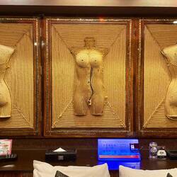 Rope art for the Rope and Candle Room.