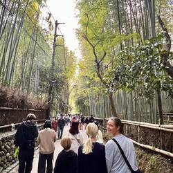 Rimelig mange besøgende på starten af turen...