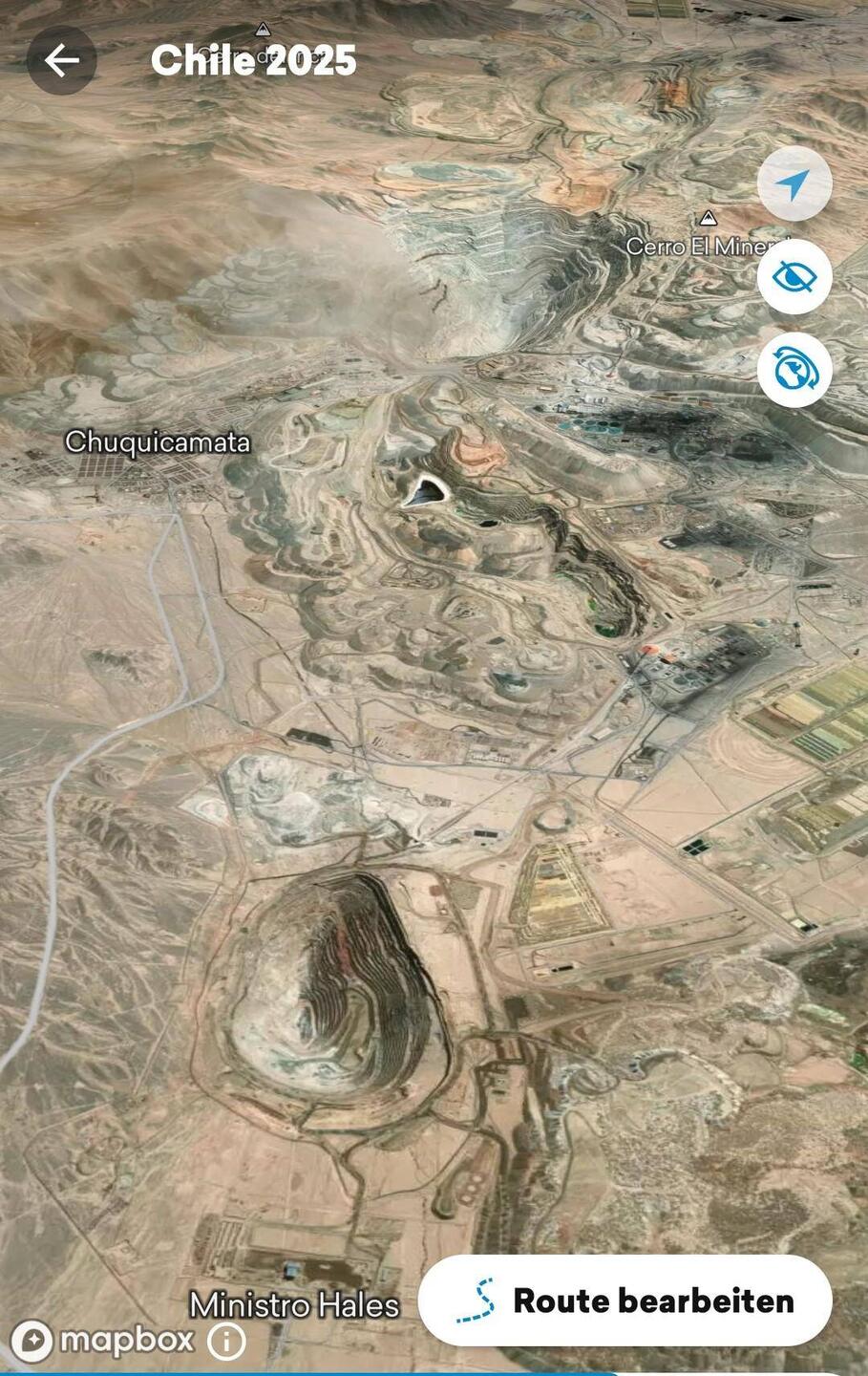 Chuquicamata - biggest copper mine in the world