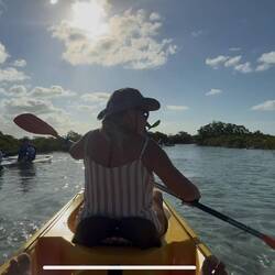 Kanufahrt durch die Mangroven