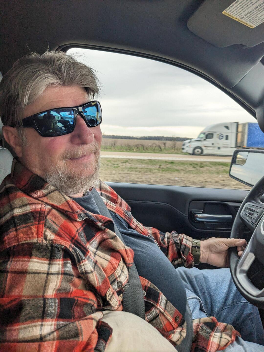 My amazing chauffeur!